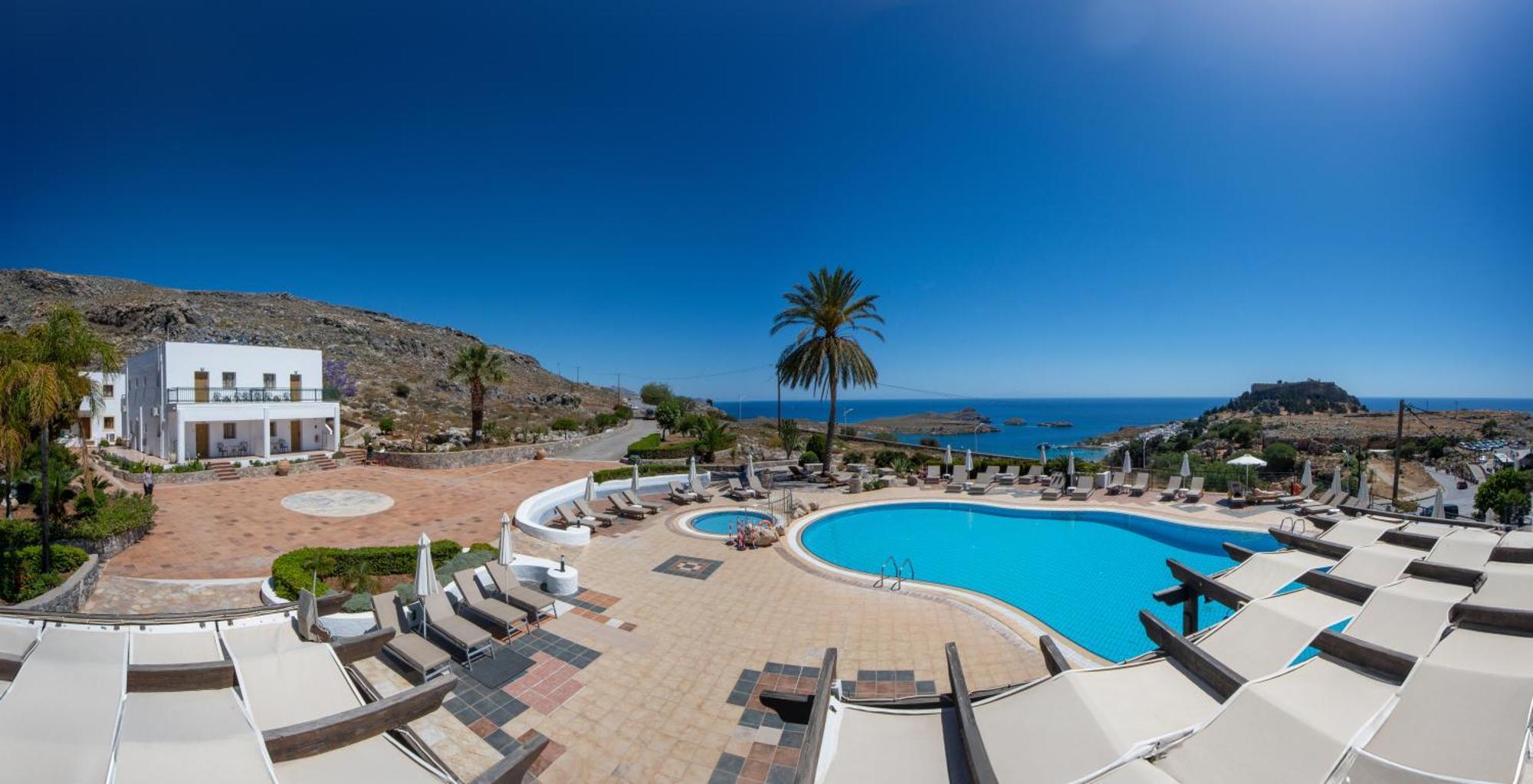 Krana Hotel Líndos Exterior foto