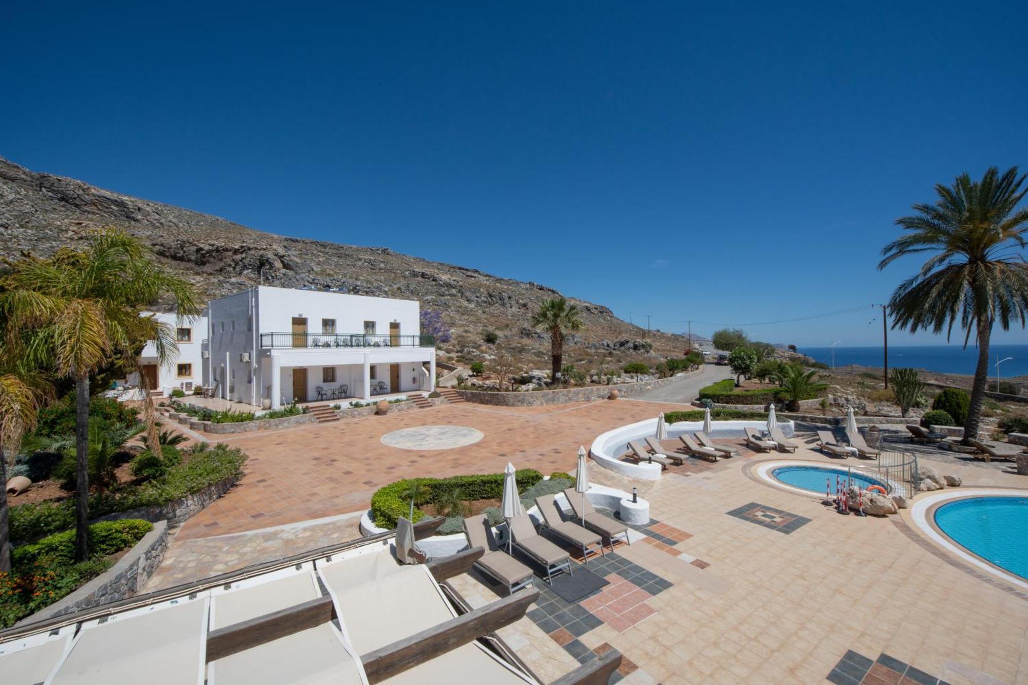 Krana Hotel Líndos Exterior foto
