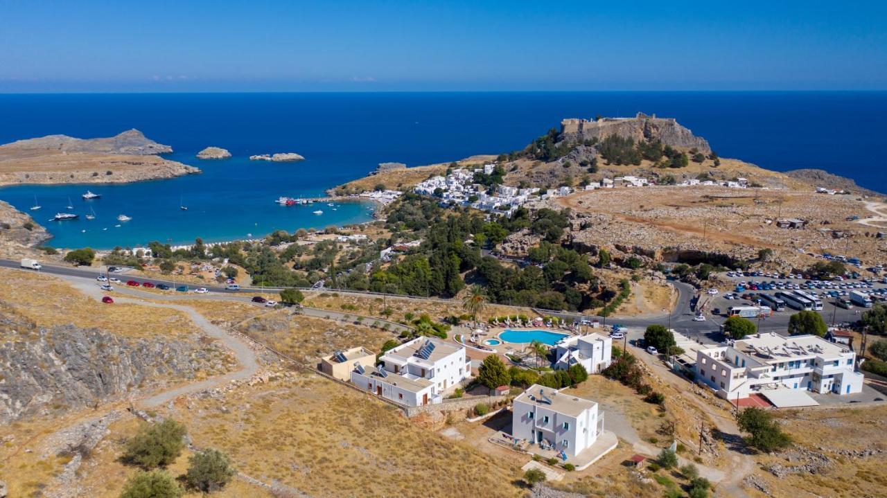 Krana Hotel Líndos Exterior foto
